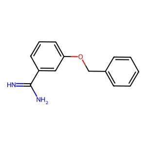 3-(苄氧基)苯-1-甲脒 structure