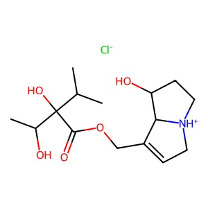 Rinderine hydrochloride structure
