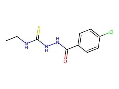 1-(4-Chloro-benzoyl)-4-ethyl-thiosemicarbazide structure
