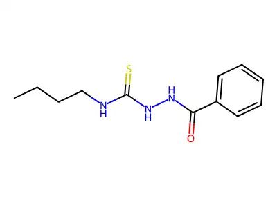 N-[(Butylcarbamothioyl)amino]benzamide structure