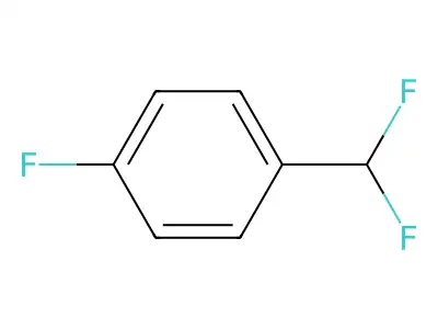 4-(Difluoromethyl)-1-fluorobenzene structure