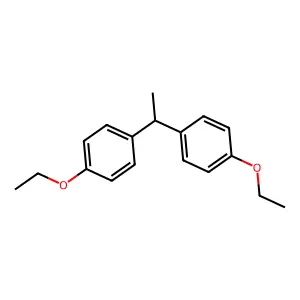 Ethane, 1,1-bis(p-ethoxyphenyl)- structure