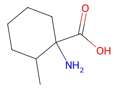 1-氨基-2-甲基环己烷甲酸 structure