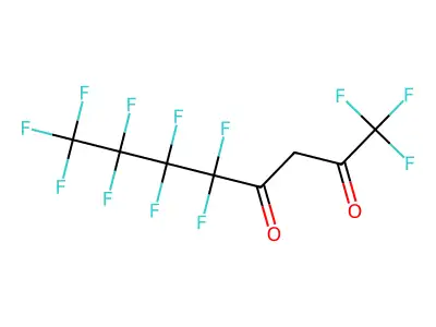 1,1,1,5,5,6,6,7,7,8,8,8-Dodecafluorooctane-2,4-dione structure