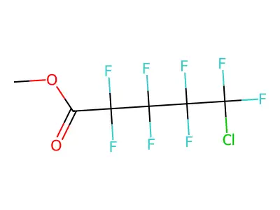 Methyl 5-chlorooctafluoropentanoate structure