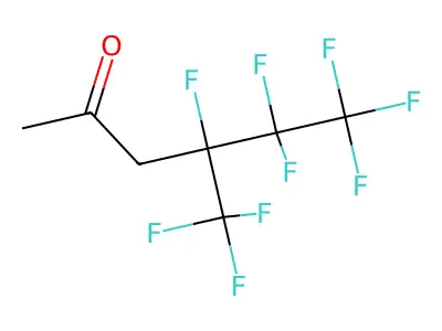 4,5,5,6,6,6-Hexafluoro-4-(trifluoromethyl)hexan-2-one structure
