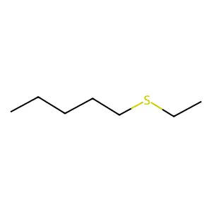 Pentane, 1-(ethylthio)- structure
