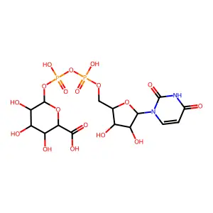UDP-葡萄糖醛酸 structure