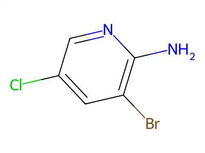 3-Bromo-5-chloropyridin-2-amine structure