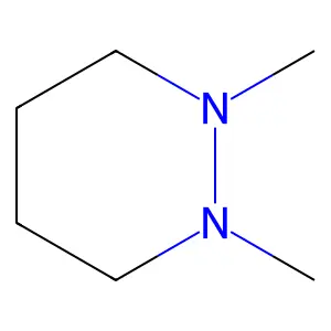 Pyridazine, hexahydro-1,2-dimethyl- structure