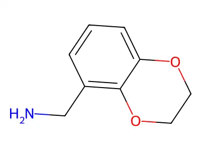 (2,3-Dihydro-1,4-benzodioxin-5-yl)methanamine hydrochloride structure