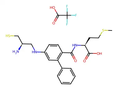 FTI-276 trifluoroacetate salt structure