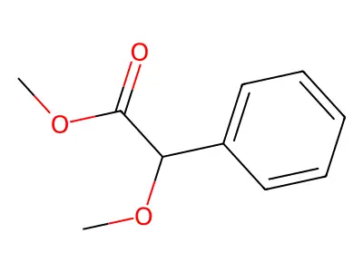 Methyl 2-methoxy-2-phenylacetate structure