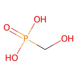 (羟甲基)膦酸 structure