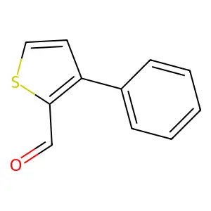 3-Phenyl-2-thiophenecarboxaldehyde structure