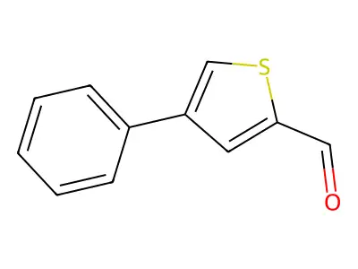 4-Phenylthiophene-2-carbaldehyde structure