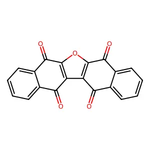 Dinaphtho(2,3-b:2',3'-d)furan-5,7,12,13-tetrone structure