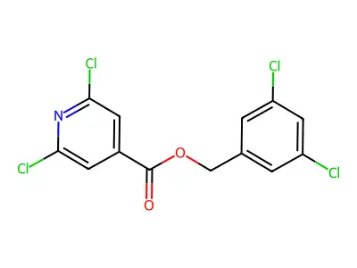 3,5-Dichlorobenzyl 2,6-dichloroisonicotinate structure