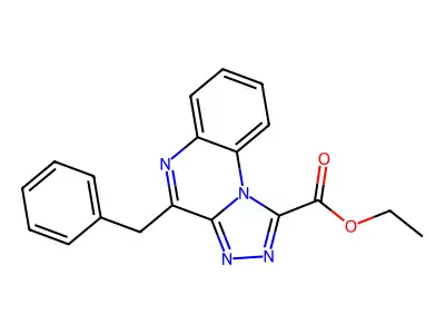 Ethyl 4-benzyl-[1,2,4]triazolo[4,3-a]quinoxaline-1-carboxylate structure