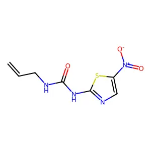 N-(5-Nitro-1,3-thiazol-2-yl)-N'-prop-2-en-1-ylurea structure