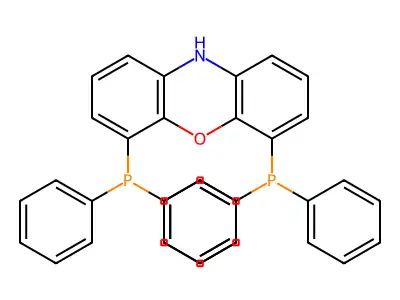 4,6-Bis(diphenylphosphino)-10H-phenoxazine structure