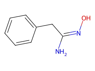 N'-羟基-2-苯基乙脒 structure