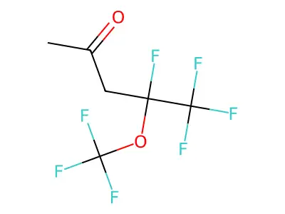 4,5,5,5-Tetrafluoro-4-(trifluoromethoxy)pentan-2-one structure
