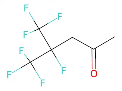 4,5,5,5-Tetrafluoro-4-(trifluoromethyl)pentan-2-one structure