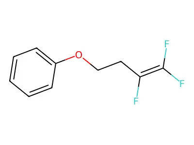 (3,4,4-Trifluorobut-3-enyloxy)benzene structure