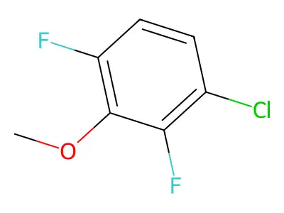 Benzene, 1-chloro-2,4-difluoro-3-methoxy- structure