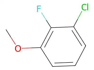 3-Chloro-2-fluoroanisole structure