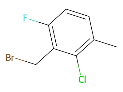 6-Chloro-2-fluoro-3-methylbenzylamine structure