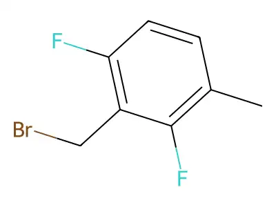 2,6-Difluoro-3-methylbenzyl bromide structure