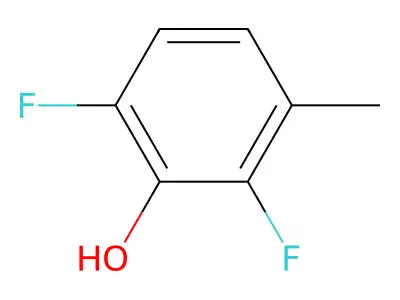 2,6-Difluoro-3-methylphenol structure