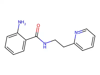 2-Amino-N-(2-(pyridin-2-yl)ethyl)benzamide structure