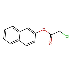 Naphthalen-2-yl chloroacetate structure