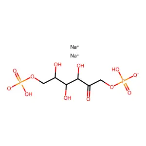 果糖-1,6-二磷酸二钠 structure