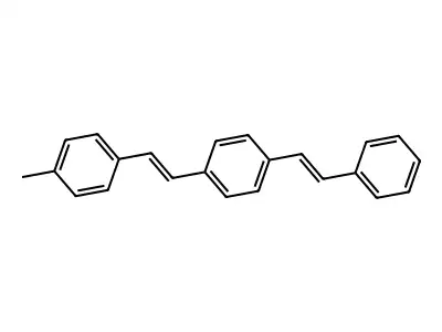 Benzene, 1-[(1E)-2-(4-methylphenyl)ethenyl]-4-[(1E)-2-phenylethenyl]- structure