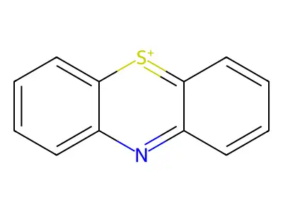 Phenothiazin-5-ium structure