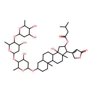 16-Isovalerylgitoxin structure
