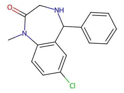 4,5-Dihydrodiazepam structure
