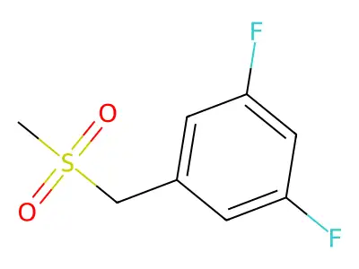 3,5-Difluorobenzylmethylsulfone structure