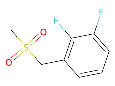 2,3-Difluorobenzylmethylsulfone structure