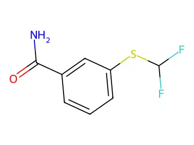 3-(Difluoromethylthio)benzamide structure