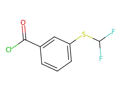 3-(Difluoromethylthio)Benzoyl Chloride structure