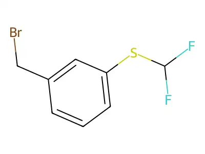 1-(Bromomethyl)-3-(difluoromethylsulfanyl)benzene structure