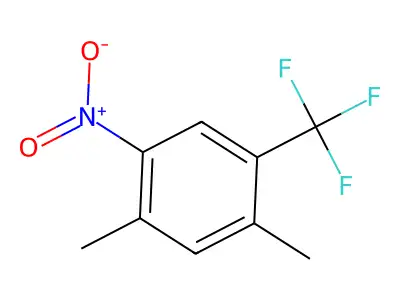 2,4-Dimethyl-5-nitrobenzotrifluoride structure