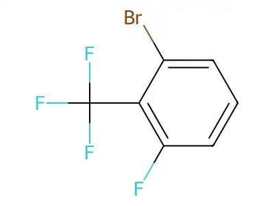 2-Bromo-6-fluorobenzotrifluoride structure
