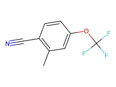 2-Methyl-4-(trifluoromethoxy)benzonitrile structure