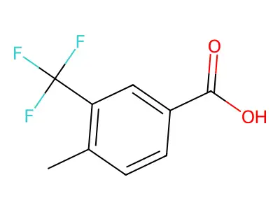 4-methyl-2-(trifluoromethyl)benzoic Acid structure